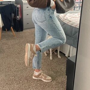 Abercrombie & Fitch Light Blue High Rise Jeans